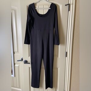 Chic Black Stretch Bodysuit